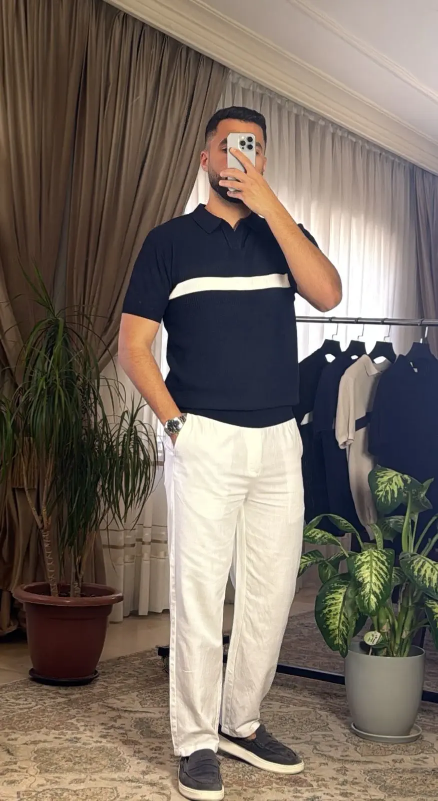 classic polo cotton polo shirt Jordan