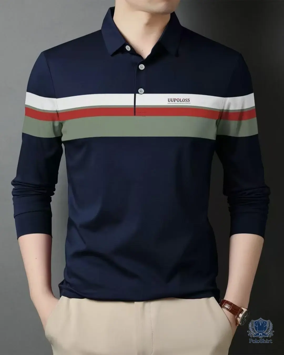 Striped polo cotton polo shirt Jordan