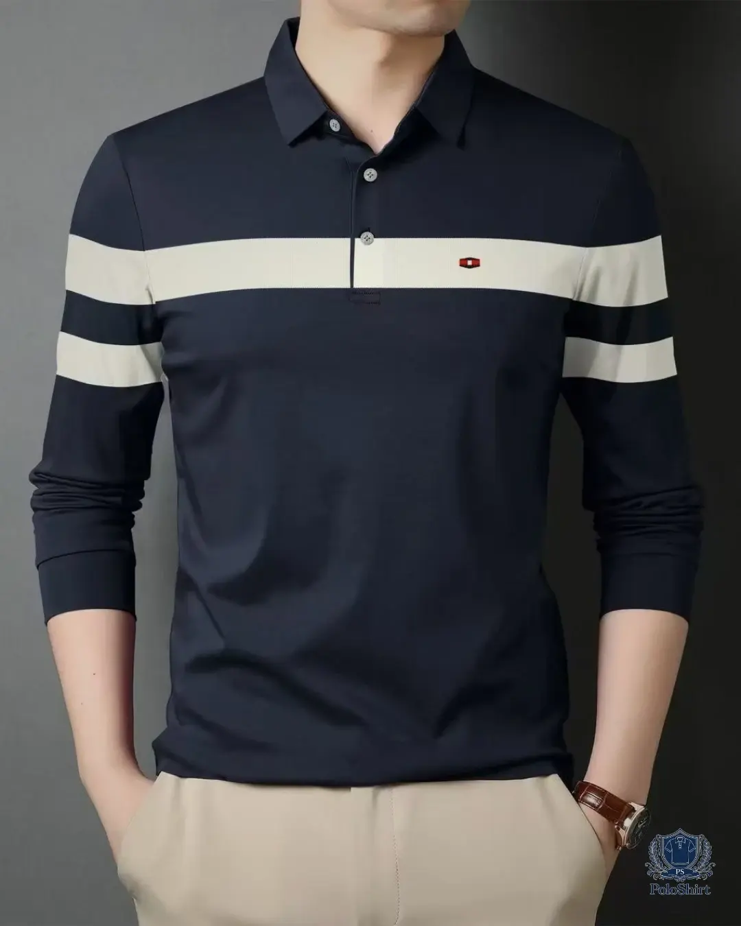 Striped polo cotton polo shirt Jordan